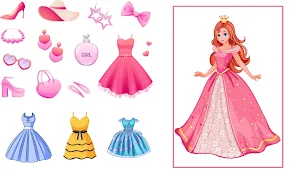 Princess Dress Up Fashion Screenshot 0