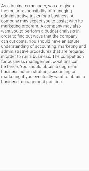 Business Management Screenshot 1