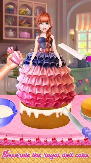 Doll Cake Games: Battle Queen Screenshot 1