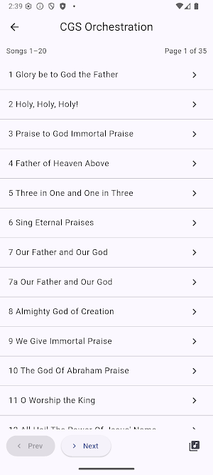 CGS Orchestration Screenshot 2