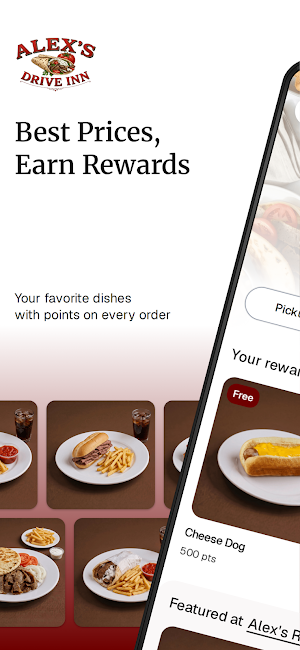Alex's Restaurant Screenshot 0