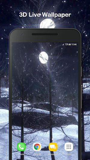 Snowfall Live Wallpaper Screenshot 0