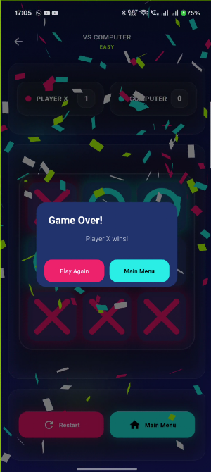 Tic-Tac-Toe Glow Screenshot 3