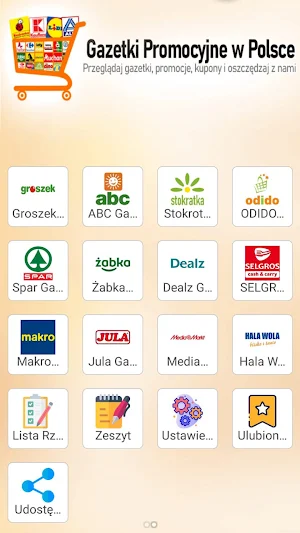 Gazetki promocyjne promocje Screenshot 2