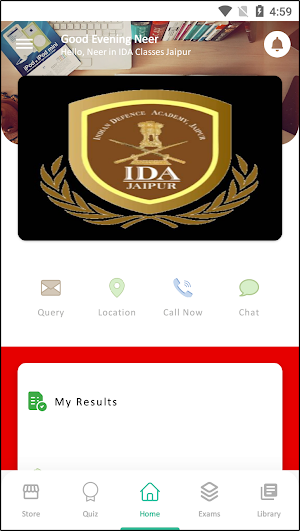 IDA Classes Jaipur Screenshot 1