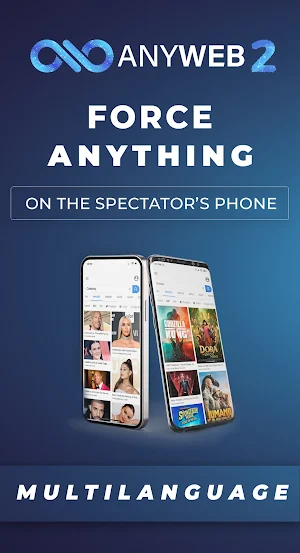 Anyweb 2 - Magic Tricks on the Spectator's phone Screenshot 0