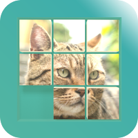 CAT PUZZLE GAME/Move the tiles