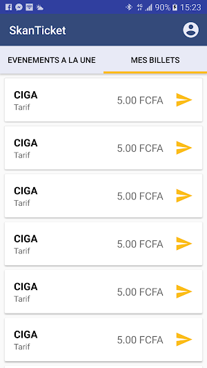 SkanTicket Screenshot 2