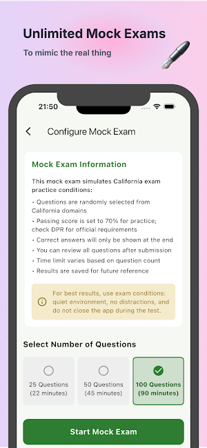 CA Pesticide Applicator Exam Screenshot 2
