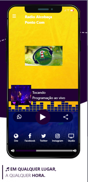 Radio Alcobaça Ponto Com Screenshot 1