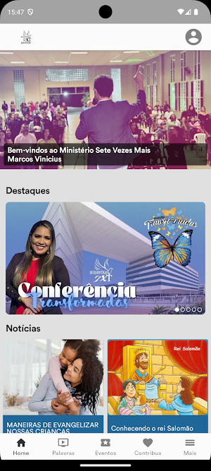 Ministério Sete Vezes Mais Screenshot 0
