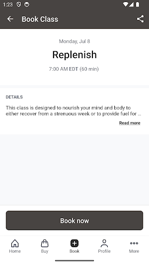 Parker Pilates Screenshot 2