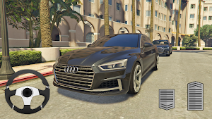 Audi RS5 City Driving Simulator Screenshot 0