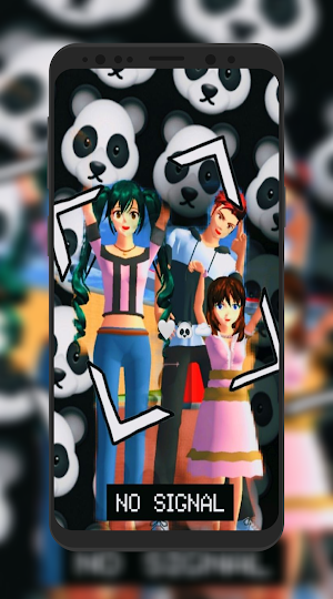 Wallpaper For Sakura Schooll Screenshot 0