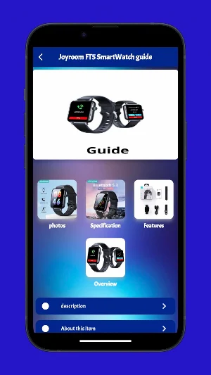 Joyroom FT5 Smart Watch Guide Screenshot 2