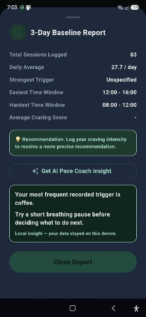 TaperSense Screenshot 3
