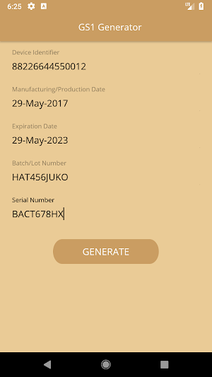 GS1 Barcode Generator Screenshot 1