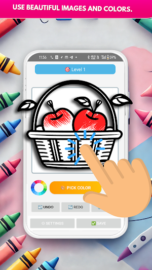 Fruit Coloring Book Screenshot 3