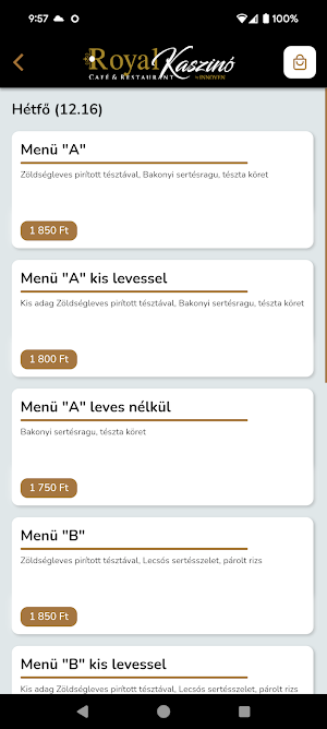 Royal Kaszinó Screenshot 1