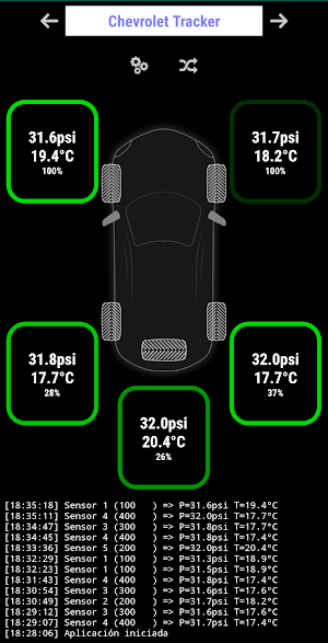 Light TPMS Screenshot 3