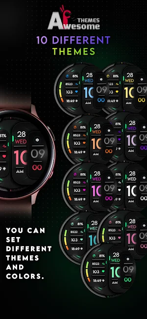 Zenith - Digital Watch Face Screenshot 2