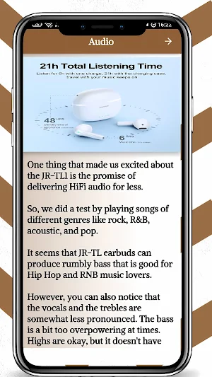 JOYROOM JR-TL11 Earphone Guide Screenshot 2