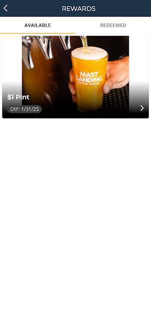 Mast Landing Brewing Co. Screenshot 2