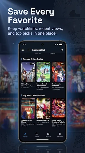 AnimeNoSub: Anime Database Screenshot 2