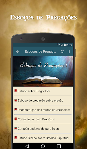 Esboços de Pregações Screenshot 2
