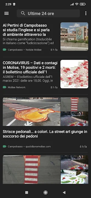 Campobasso notizie Screenshot 2