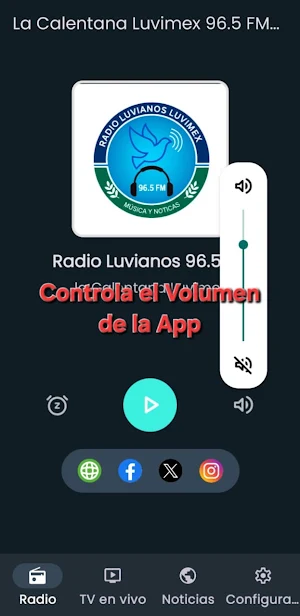 Radio Calentana Luvimex 96.5FM Screenshot 2