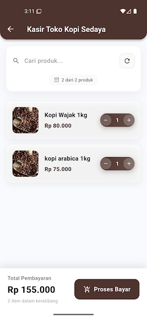 Toko Kopi Sedaya Screenshot 2