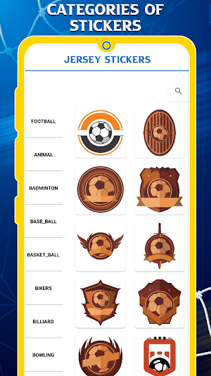 Football Jersey Maker- T Shirt Screenshot 2