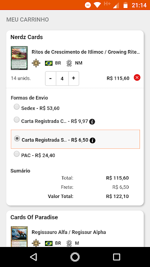 LigaMagic Screenshot 2