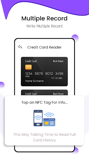 NFC : Credit Card Reader Screenshot 2