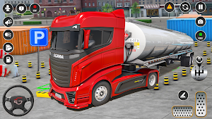 Oil Tanker Game - Parking Game Screenshot 0