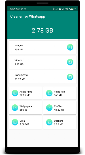 Cleaner for WhatsApp Pro Screenshot 0