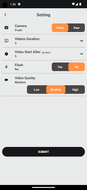 Video Timer Screenshot 2