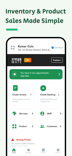 Salon Software - Styler Mate Screenshot 2