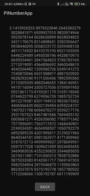 Pi Number - Memorise Screenshot 3