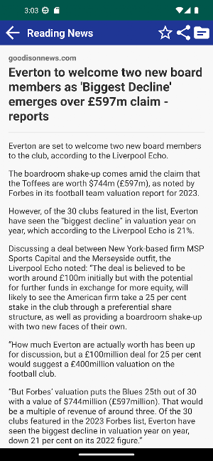 Everton Latest News 24/7 Screenshot 2