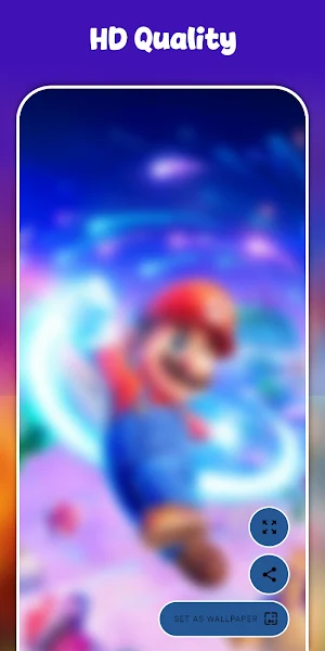 Super Galaxy : Wallpaper Mario Screenshot 2
