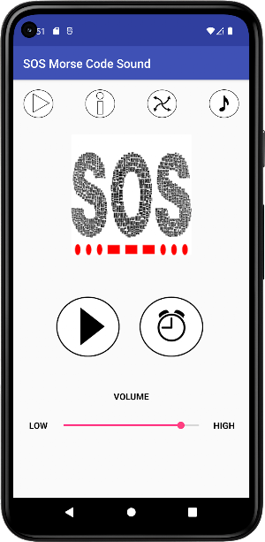 SOS Morse Code Sound Screenshot 3