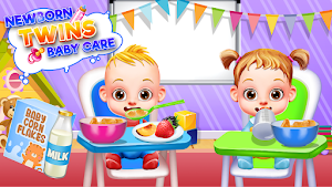Newborn Twin Baby Care Nursery Screenshot 3