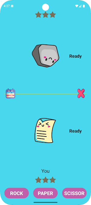 QuickThrow Rock,Paper,Scissors Screenshot 2