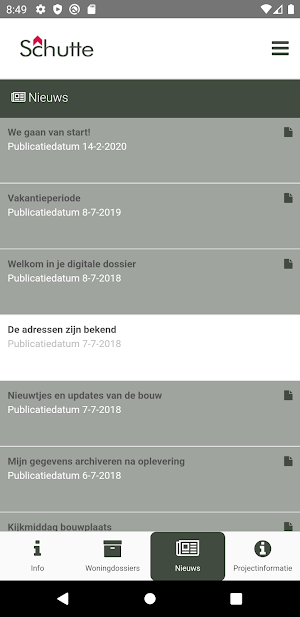 Schutte bouw Screenshot 2