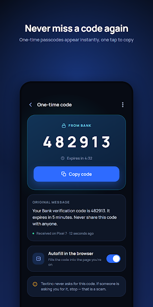 Textino: SMS Sync & Transfer Screenshot 0
