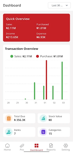 Apexio POS Screenshot 2