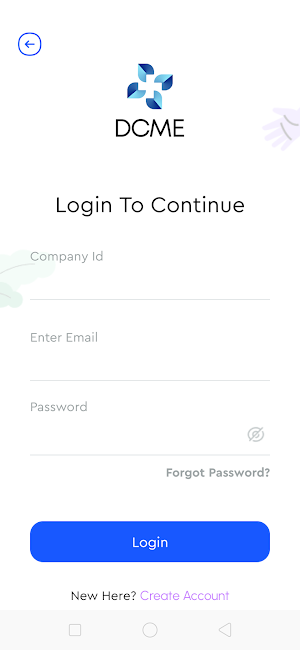 DCME Staff App Screenshot 0