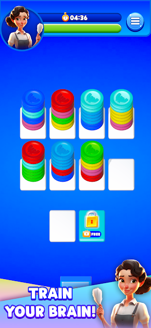 Housewife Sim - 3D Sorting Screenshot 2